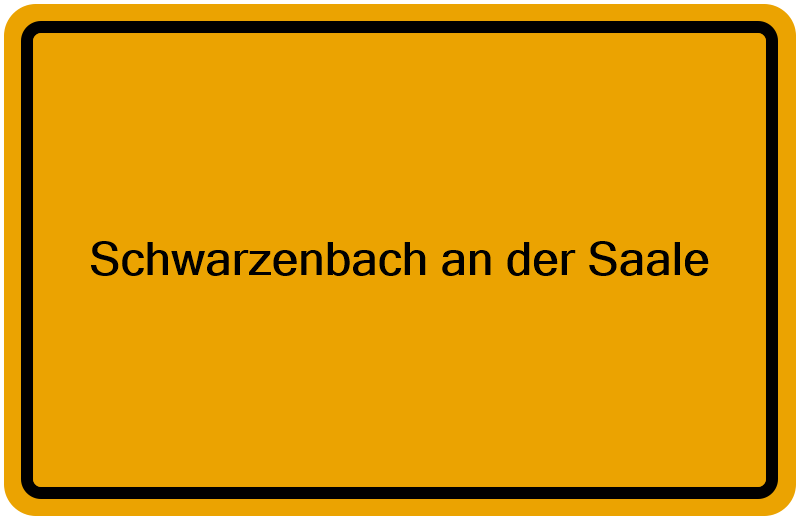 Handelsregisterauszug Schwarzenbach an der Saale